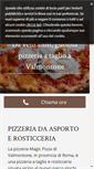 Mobile Screenshot of pizzeriamagicpizzavalmontone.com